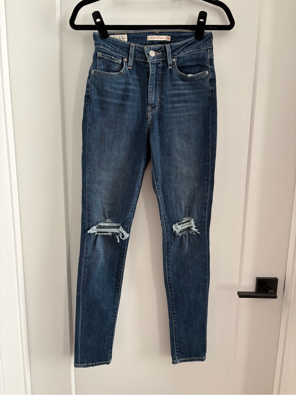 Levi's Women's 721 High Rise Skinny Jeans